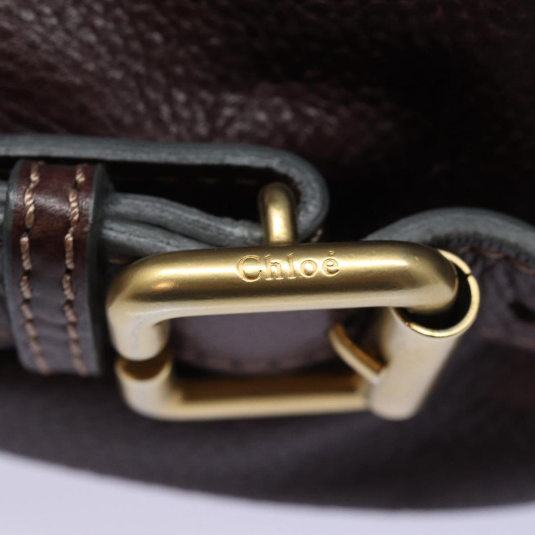 Chloe Paddington Hand Bag Leather Wine Red am6592