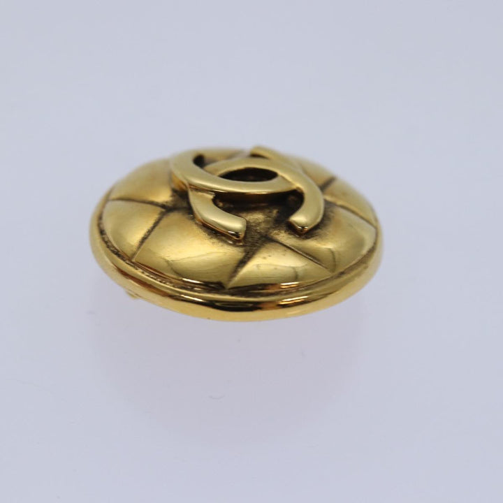 Top Quality Chanel COCO Mark Earring metal Gold CC Auth am6613