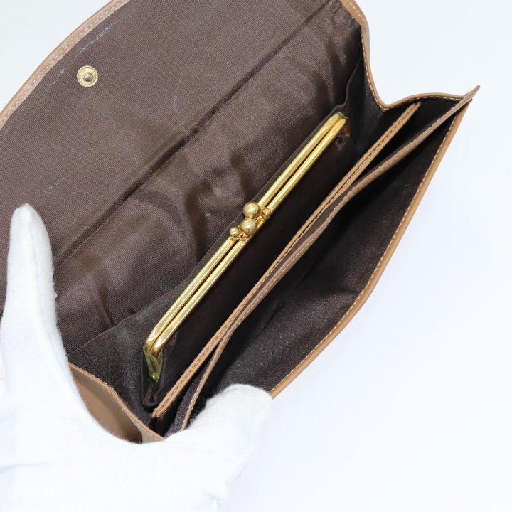 CHRISTIAN Top quality Dior Honeycomb Canvas Wallet Shoulder Bag PVC 2Set Black Auth am6661