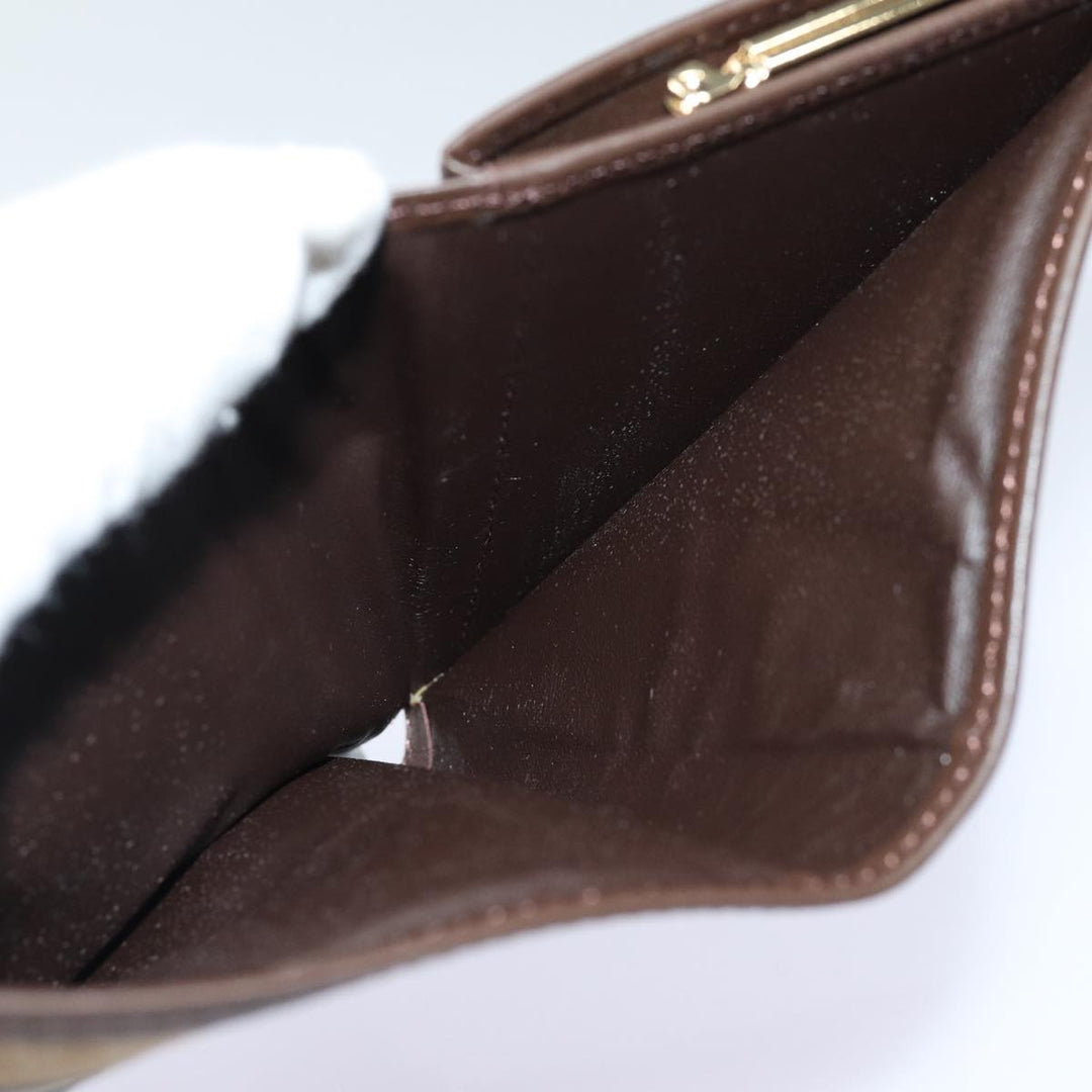 BurberrySs Nova Check Wallet Canvas Beige Auth am6671