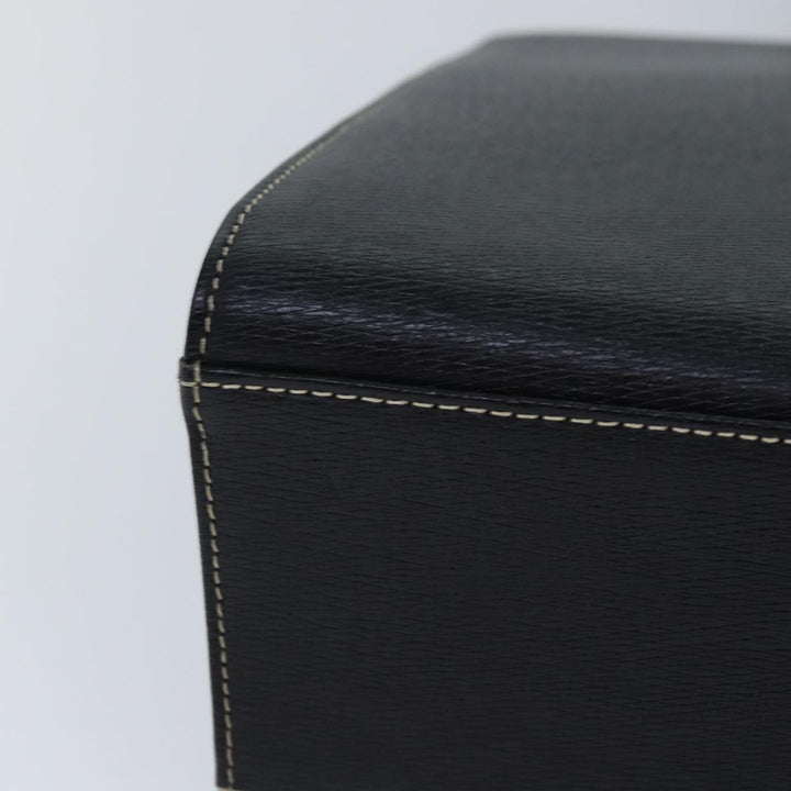 Top Quality BURBERRYSs Hand Bag Leather Black Auth am6686
