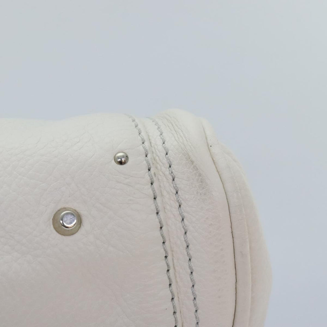 Chloe Paddington Hand Bag Leather White am6846