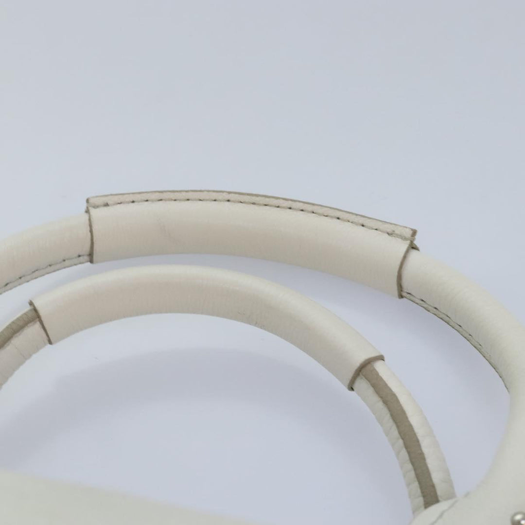 Chloe Paddington Hand Bag Leather White am6846