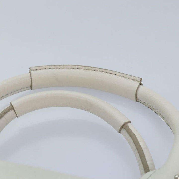 Chloe Paddington Hand Bag Leather White am6846