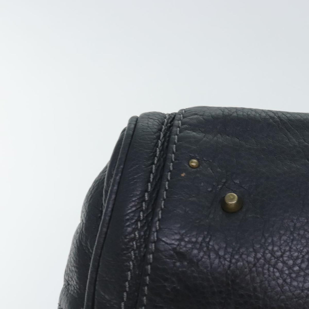 Chloe Paddington Hand Bag Leather Black am6847