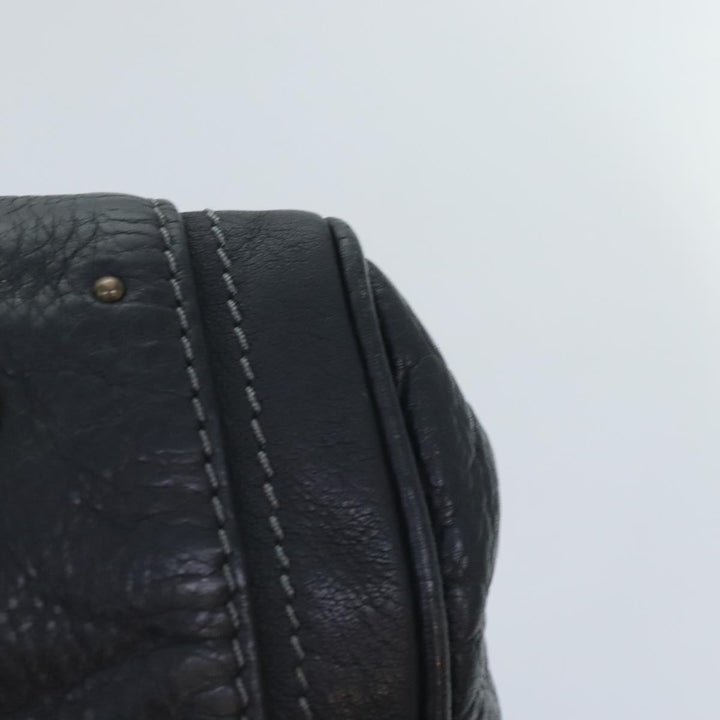 Chloe Paddington Hand Bag Leather Black am6847