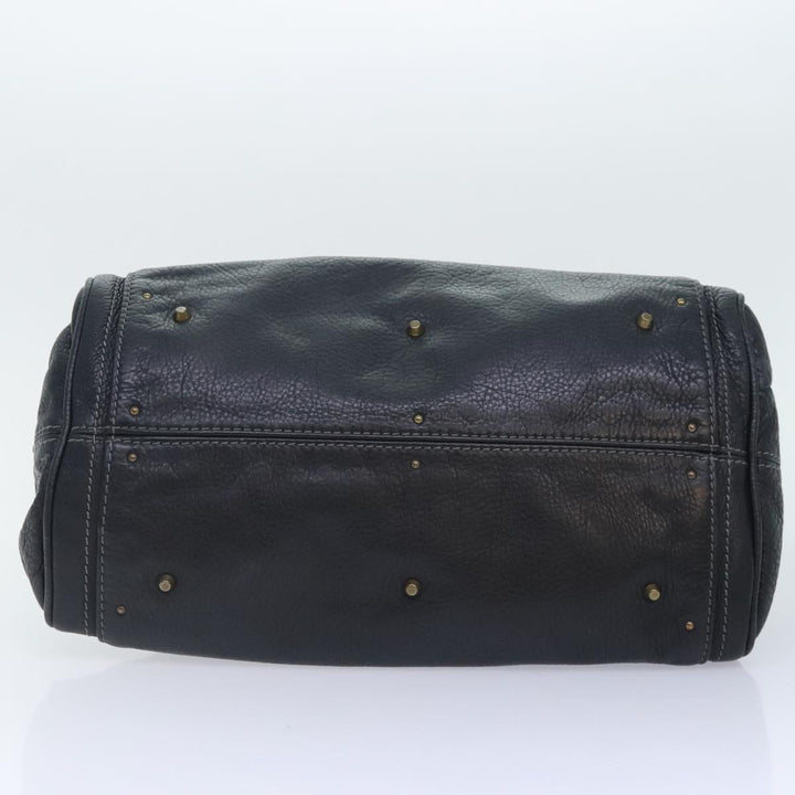 Chloe Paddington Hand Bag Leather Black am6847