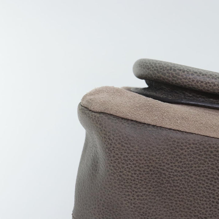 Chloe Paraty Tote Bag Leather Suede 2way Gray am6848
