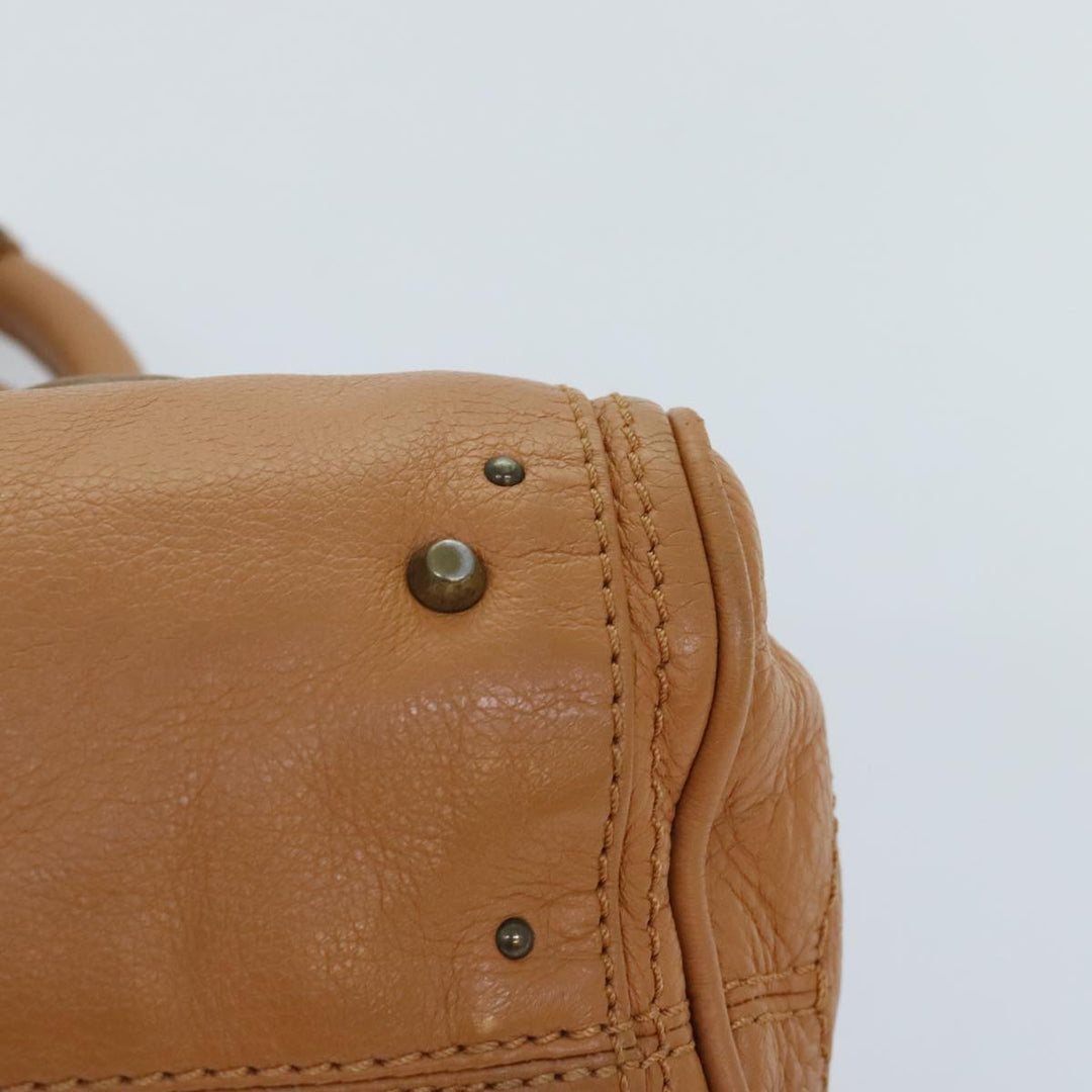 Chloe Paddington mini Hand Bag Leather Brown am6913