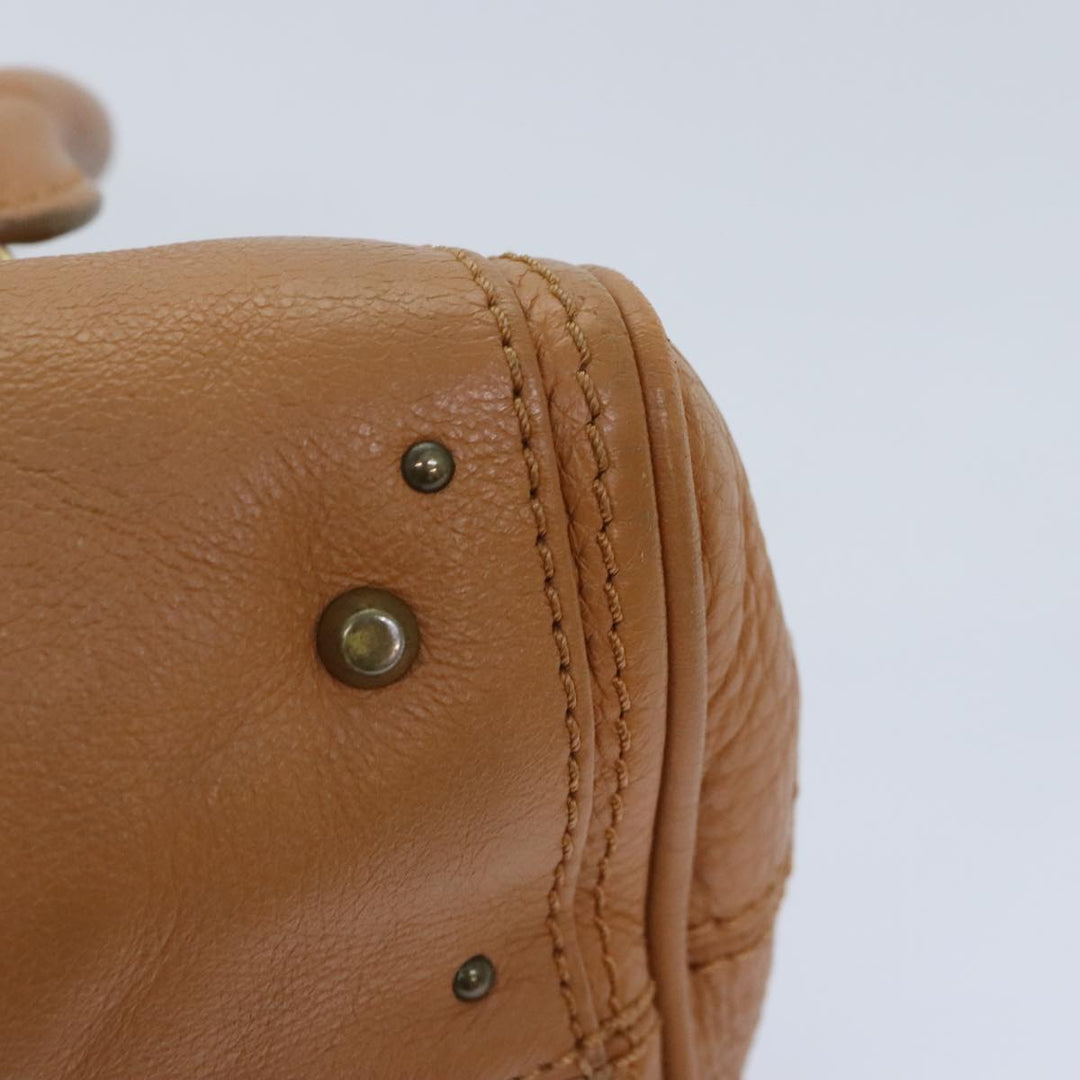 Chloe Paddington mini Hand Bag Leather Brown am6913