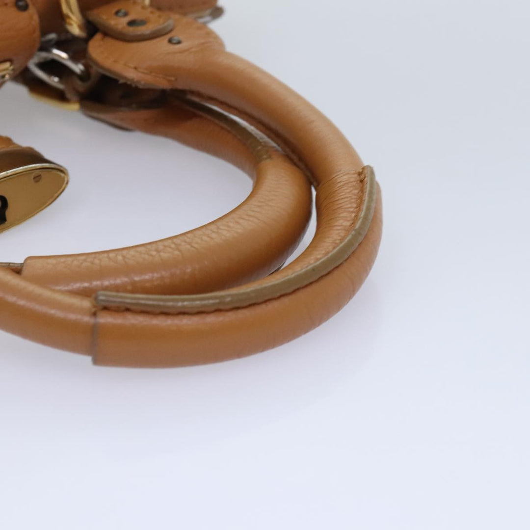 Chloe Paddington mini Hand Bag Leather Brown am6913