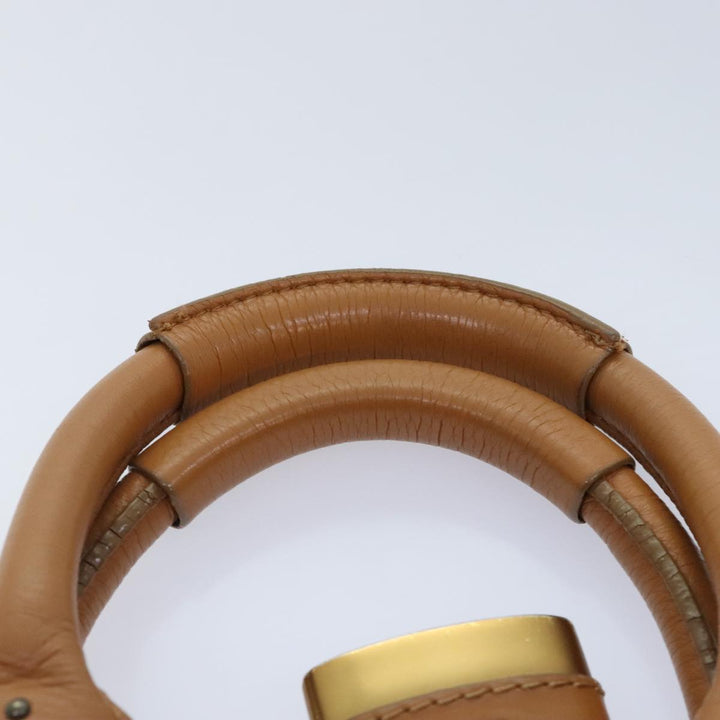 Chloe Paddington mini Hand Bag Leather Brown am6913