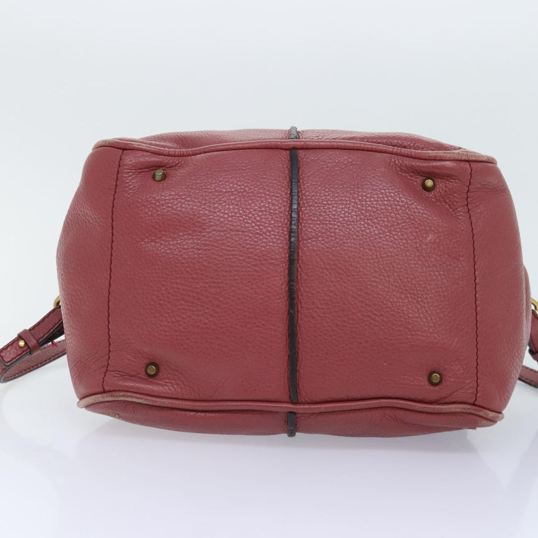 Chloe Paddington Hand Bag Leather 2way Pink am6917