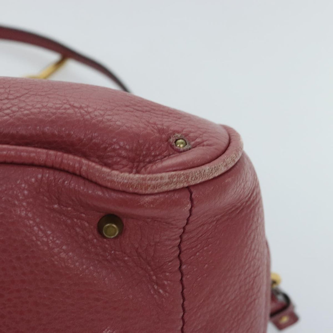 Chloe Paddington Hand Bag Leather 2way Pink am6917