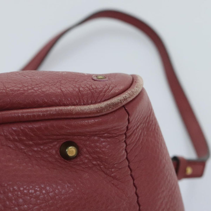 Chloe Paddington Hand Bag Leather 2way Pink am6917