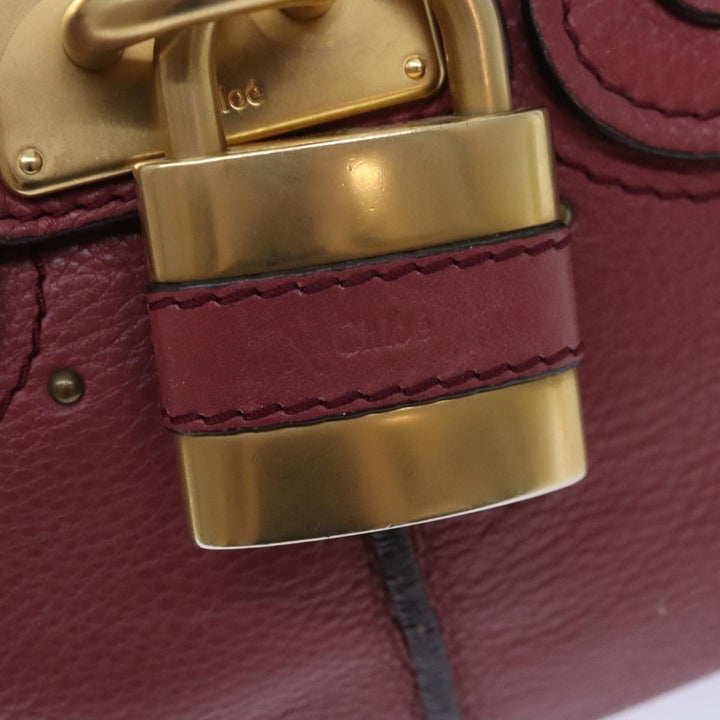 Chloe Paddington Hand Bag Leather 2way Pink am6917