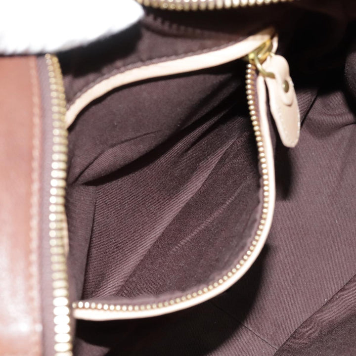 Chloe Paraty Hand Bag Leather Brown am6920