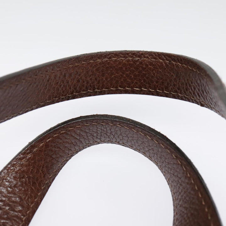 Chloe Paraty Hand Bag Leather Brown am6920