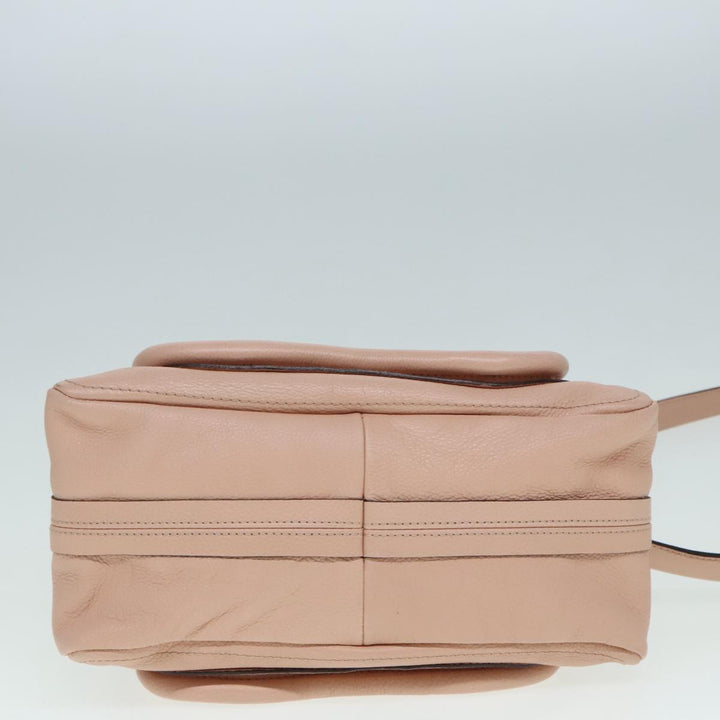 Chloe Paraty Hand Bag Leather 2way Pink am6963
