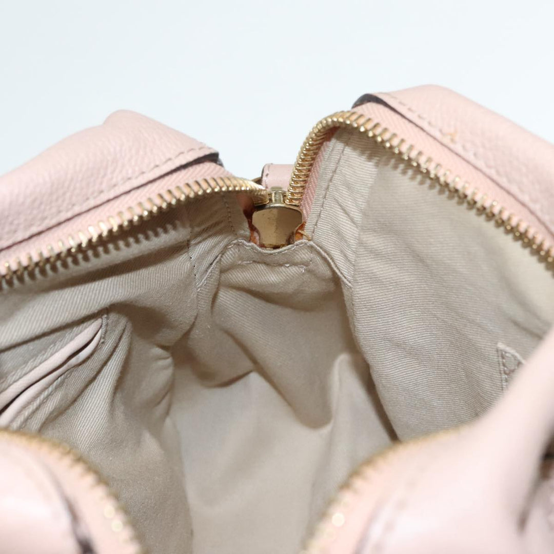 Chloe Paraty Hand Bag Leather 2way Pink am6963