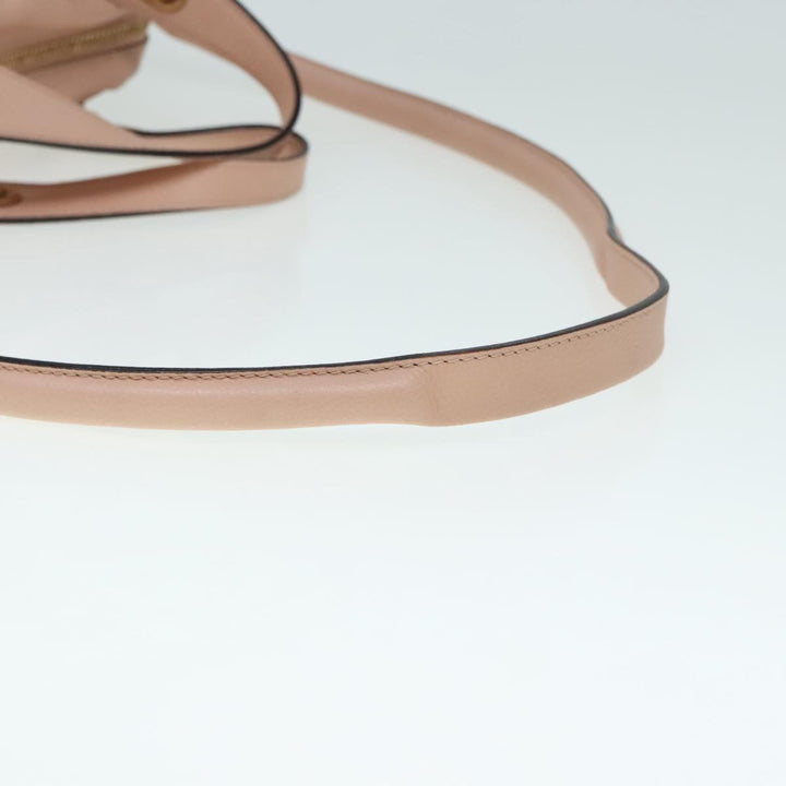 Chloe Paraty Hand Bag Leather 2way Pink am6963