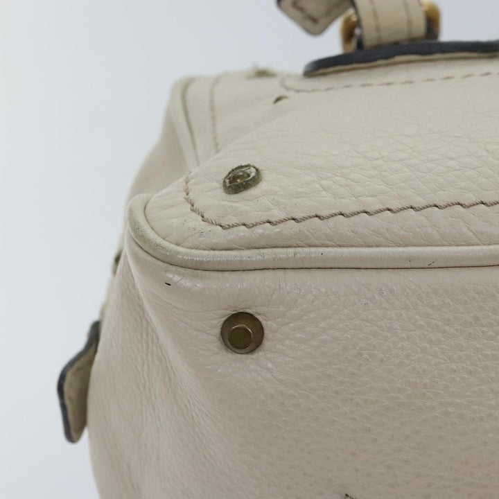 Chloe Paddington Hand Bag Leather Beige am6965
