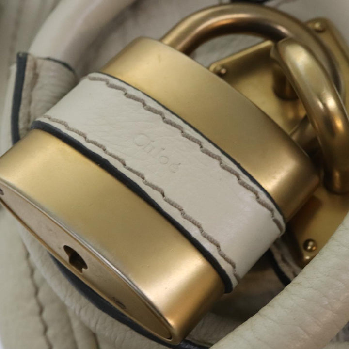 Chloe Paddington Hand Bag Leather Beige am6965