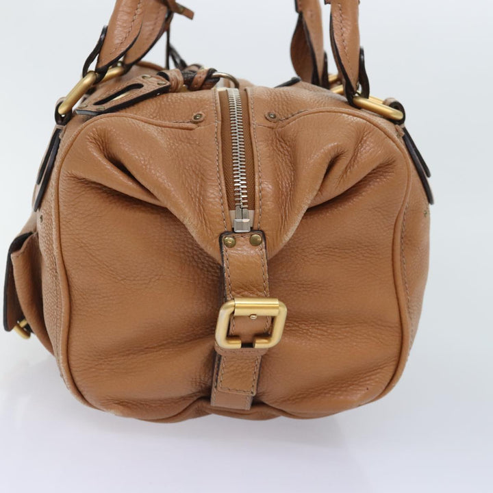 Chloe Paddington Shoulder Bag Leather Brown am6969