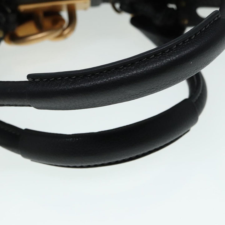 Chloe Paddington Hand Bag Leather Black am6970