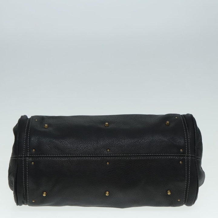 Chloe Paddington Hand Bag Leather Black am6970