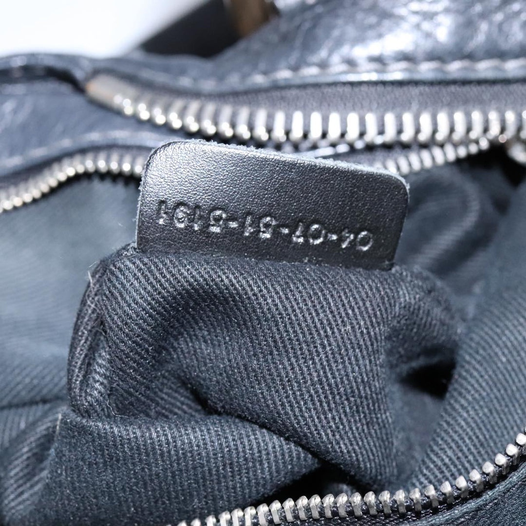 Chloe Paddington Hand Bag Leather Black am7342
