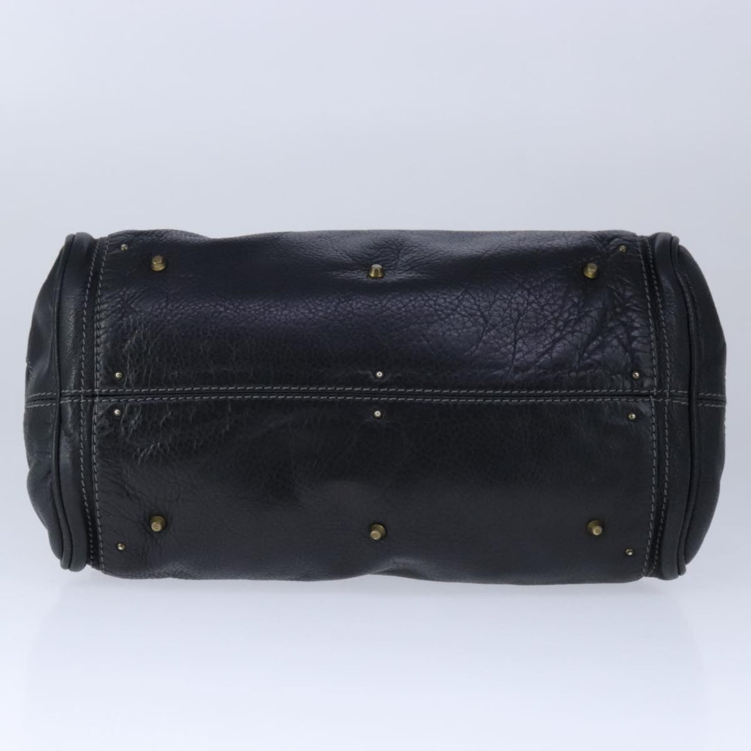 Chloe Paddington Hand Bag Leather Black am7342
