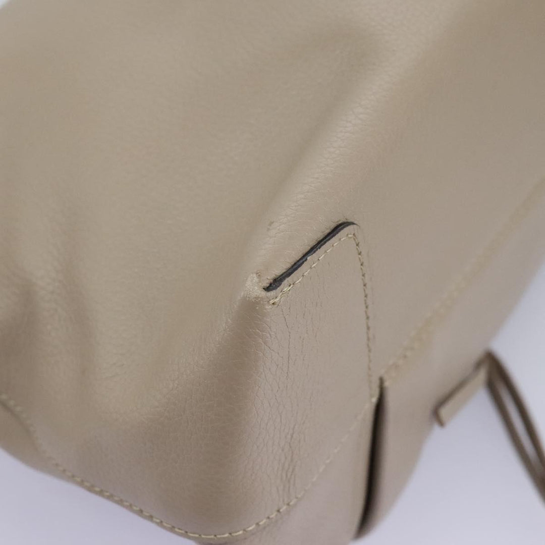 See by Chloe Shoulder Bag Leather Suede 2way Beige Gold am7344