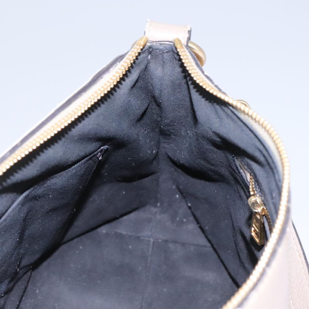 See by Chloe Shoulder Bag Leather Suede 2way Beige Gold am7344