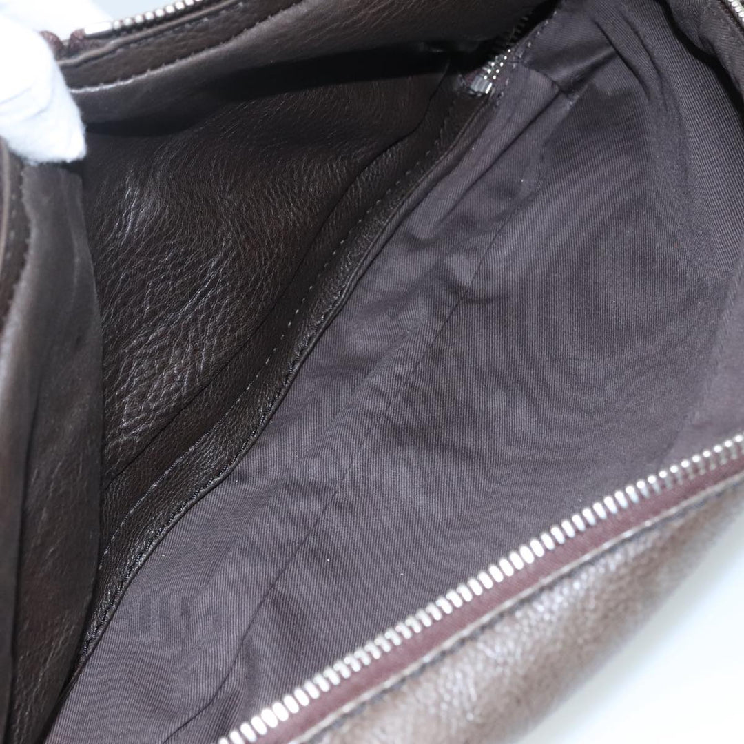 Chloe Paddington Shoulder Bag Leather Brown am7569