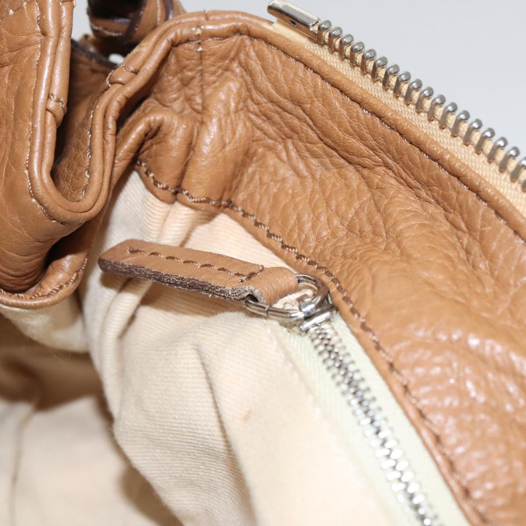 Chloe Paddington Hand Bag Leather Brown am7571