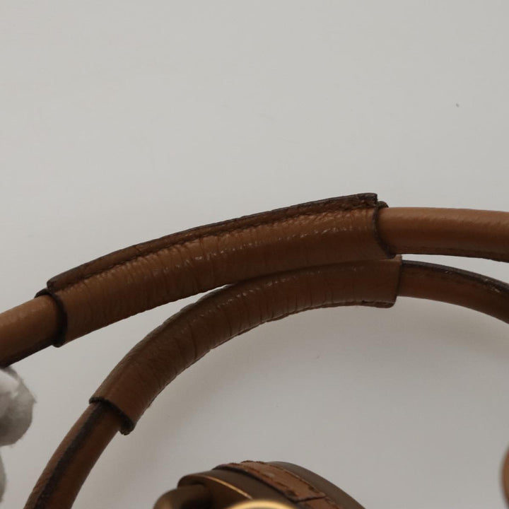 Chloe Paddington Hand Bag Leather Brown am7571