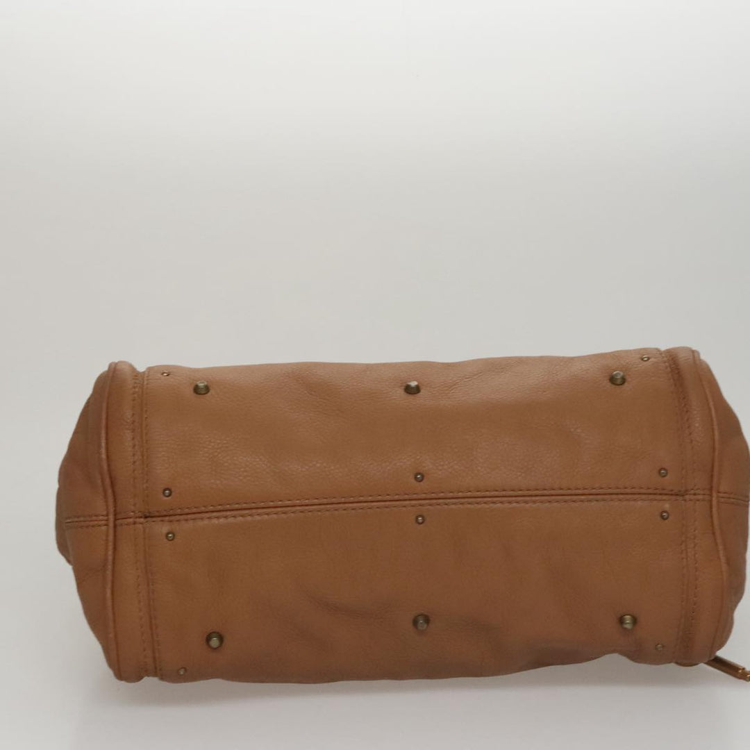 Chloe Paddington Hand Bag Leather Brown am7571