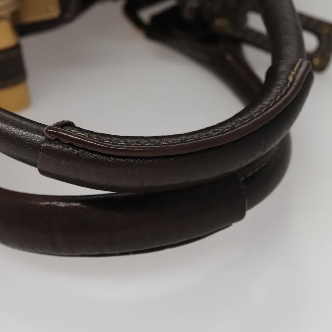Chloe Paddington Hand Bag Leather Brown am7592