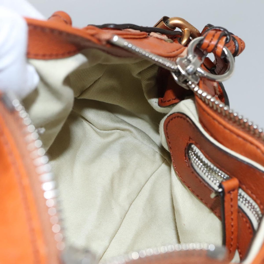 Chloe Paddington mini Hand Bag Leather Brown am7622