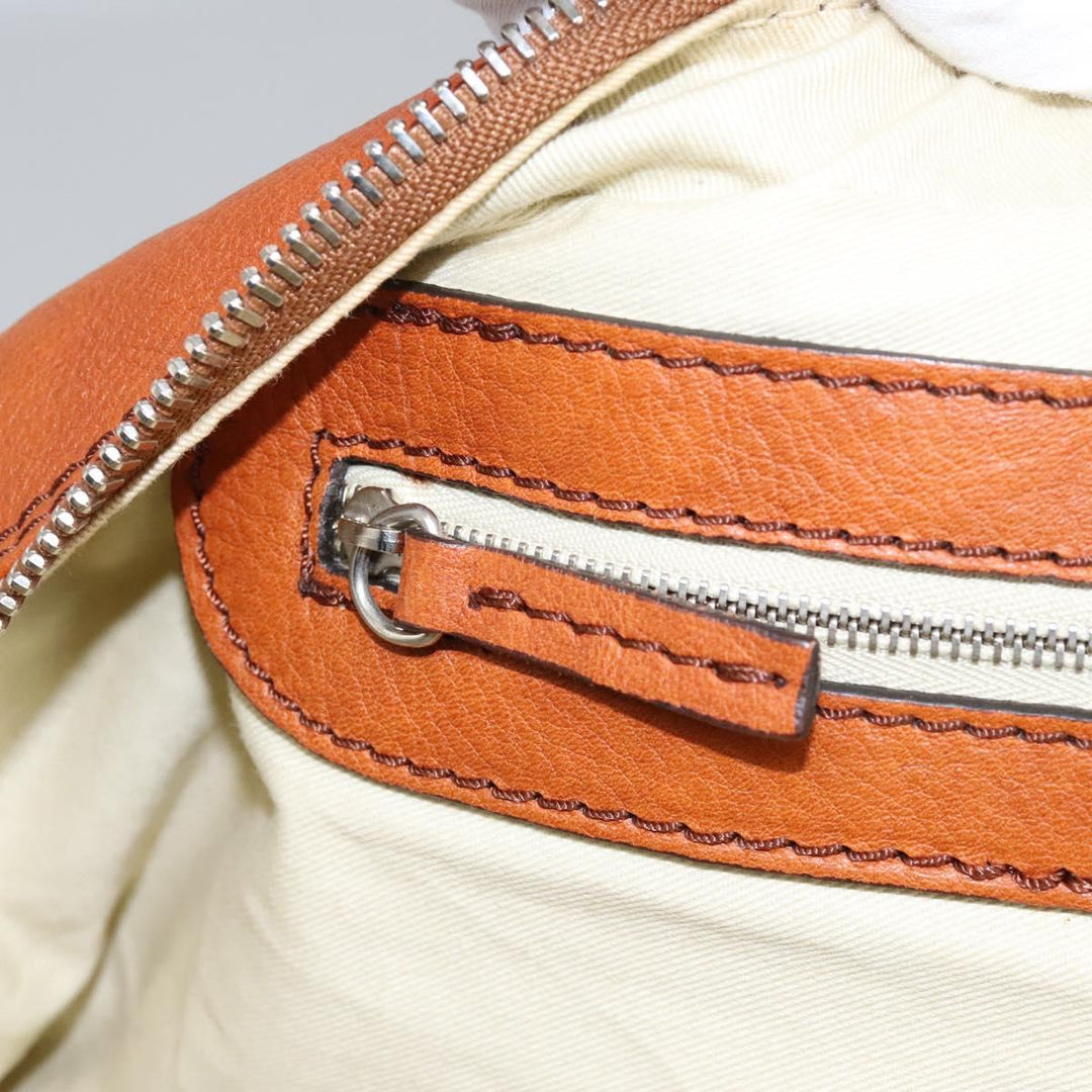 Chloe Paddington Hand Bag Leather Brown am7626