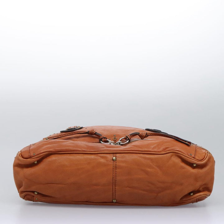 Chloe Paddington Hand Bag Leather Brown am7626