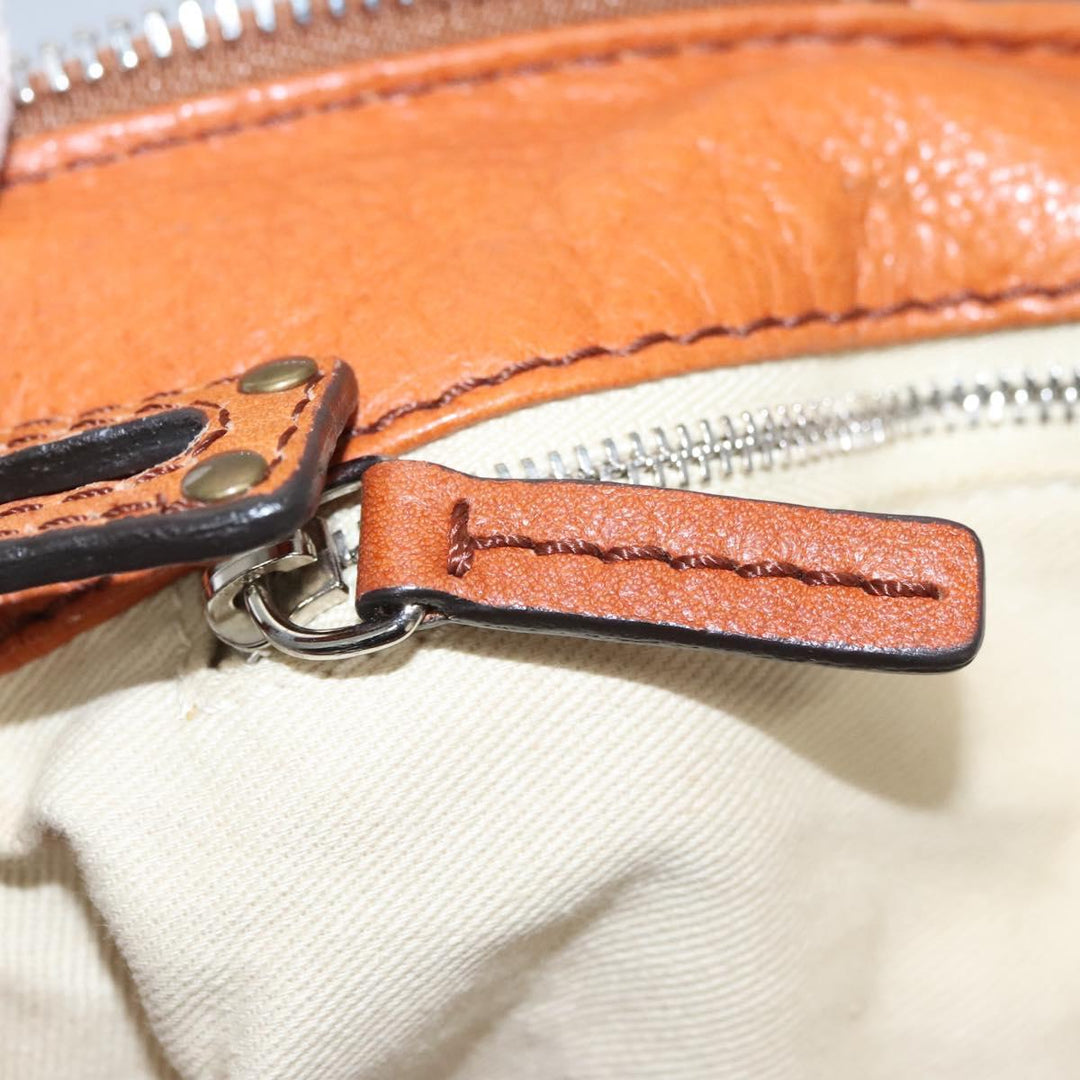 Chloe Paddington Hand Bag Leather Brown am7673