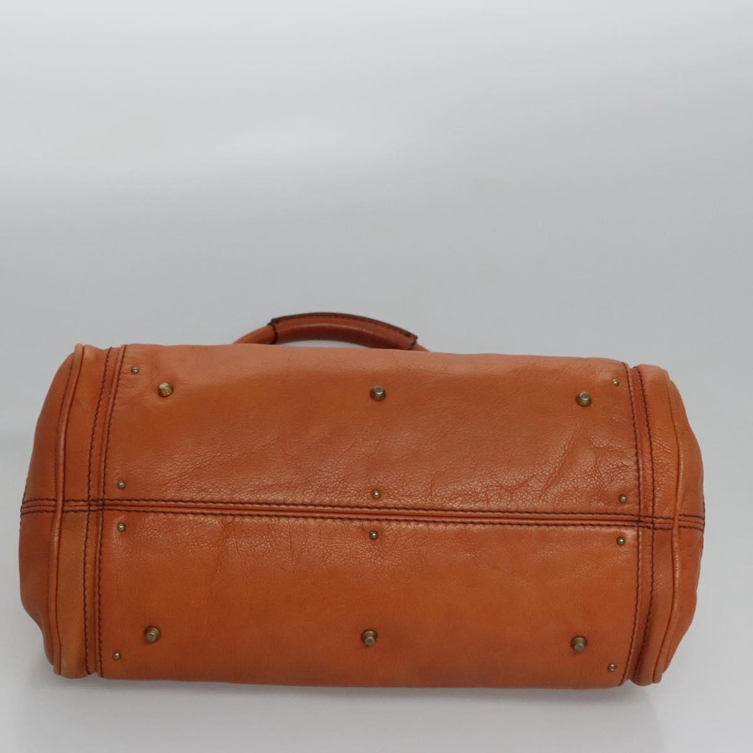 Chloe Paddington Hand Bag Leather Brown am7673