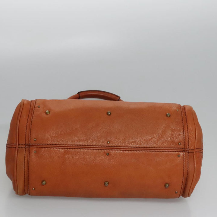 Chloe Paddington Hand Bag Leather Brown am7673