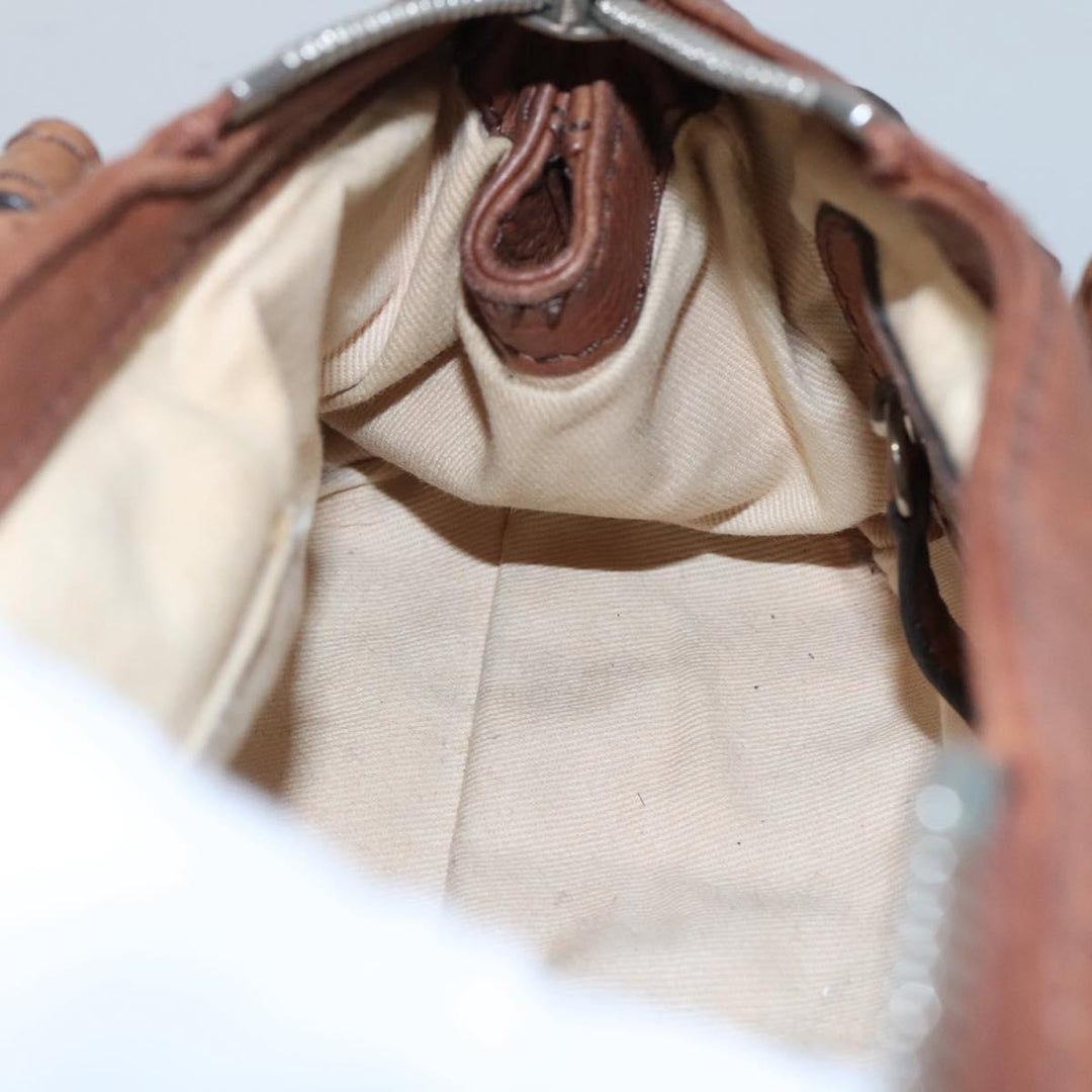 Chloe Paddington mini Hand Bag Leather Brown am7695