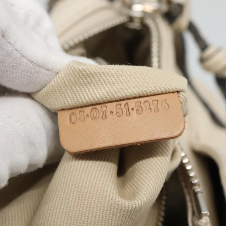 Chloe Paddington Hand Bag Leather White am7696
