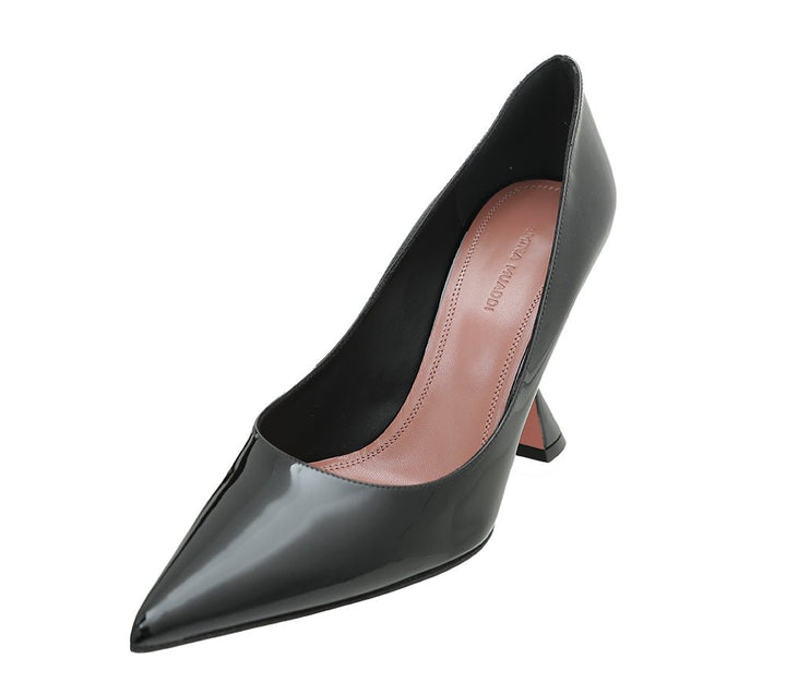 Amina Muaddi Black Ami Pumps 38.5
