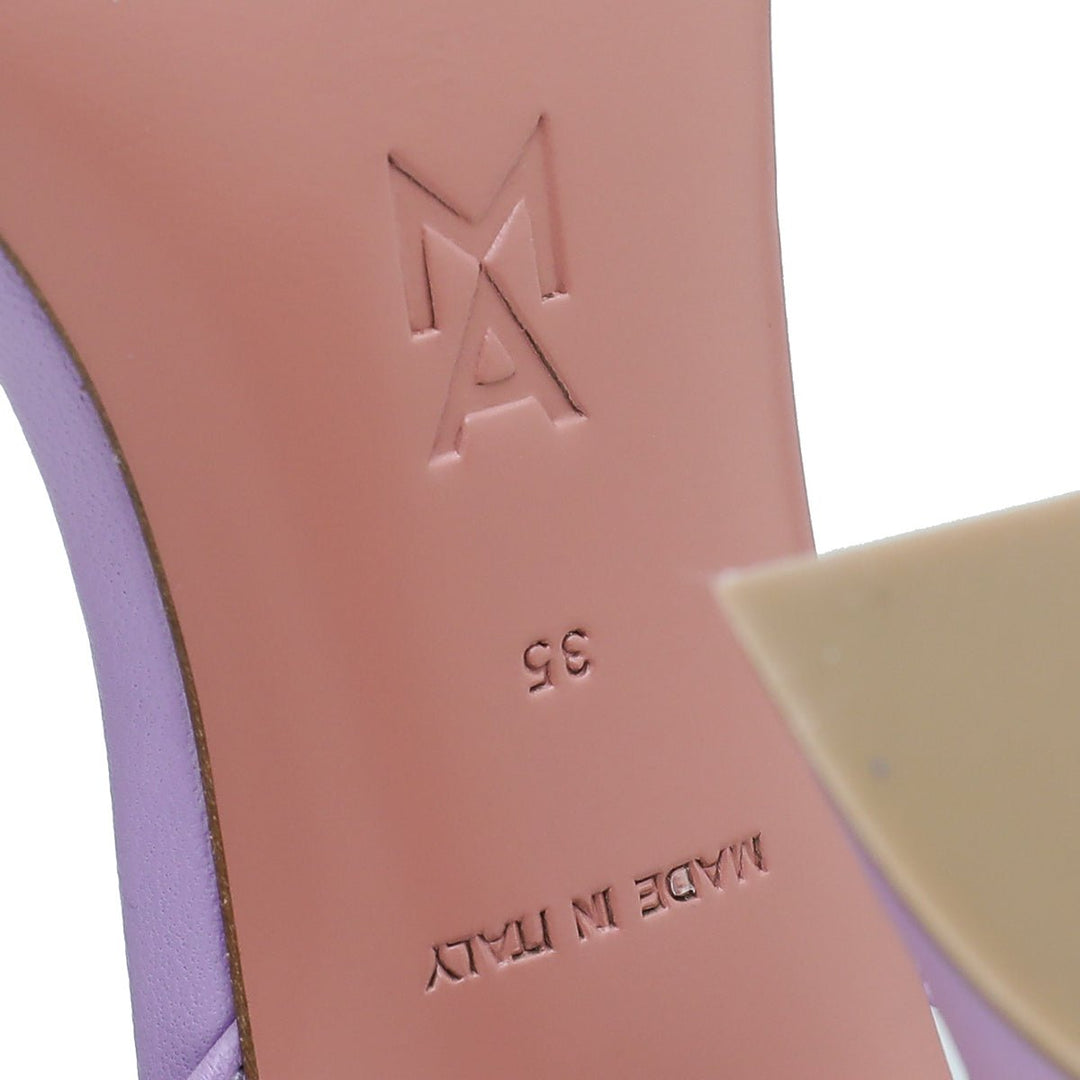 Amina Muaddi Unicorn Crystal Sandals 35