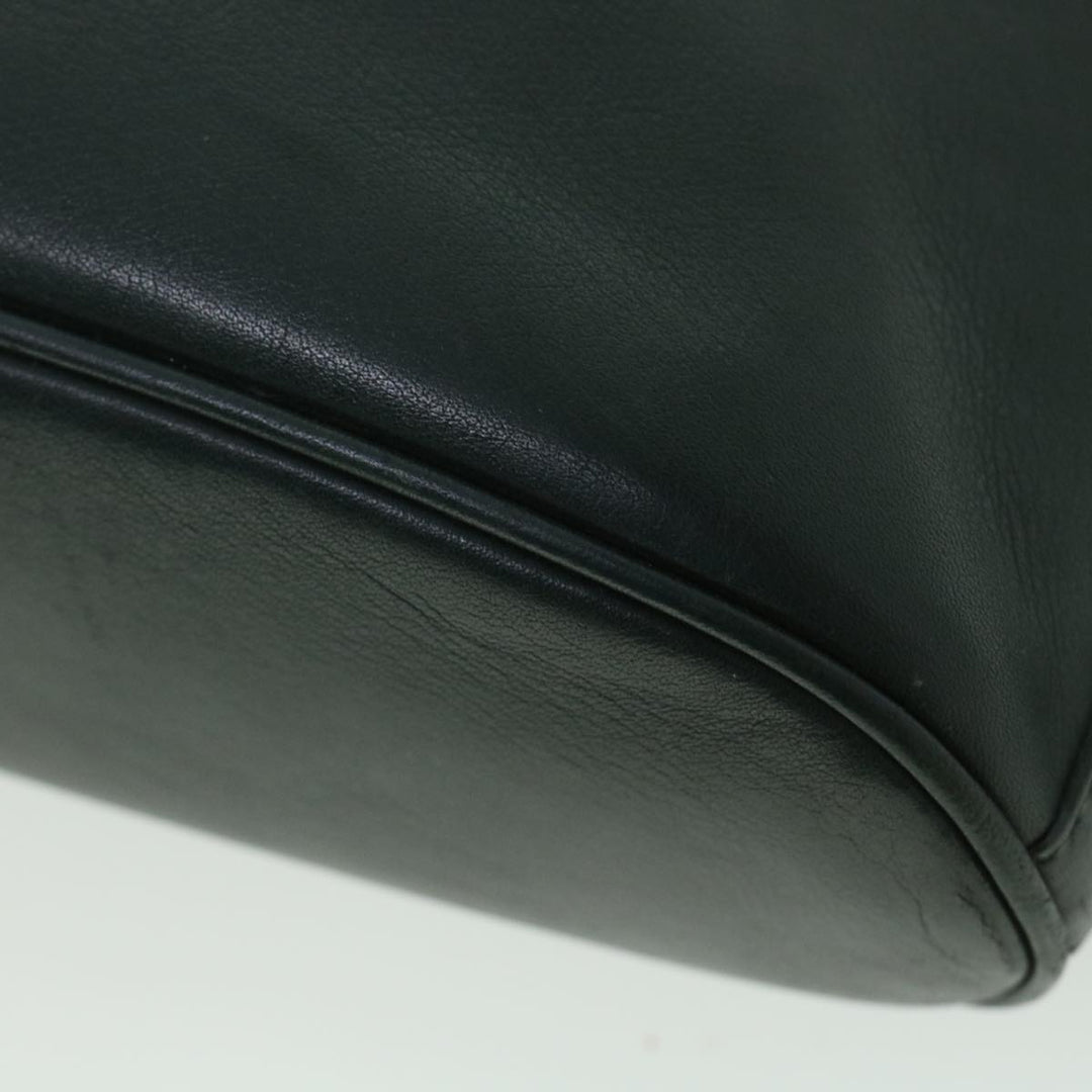 Celine Shoulder Bag Leather Green  ar10370B